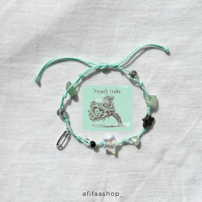 PAYUNG TEDUH BRACELET! “Dunia Batas” -Payung Teduh / Gelang Album Payung Teduh / Gelang tali Payung 