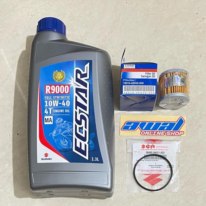 OLI SUZUKI ECSTAR R9000 1,3L 1300ML SATRIA FU SATRIA FU FI INJEKSI GSX 150 R S BANDIT 150 FULL SYNT