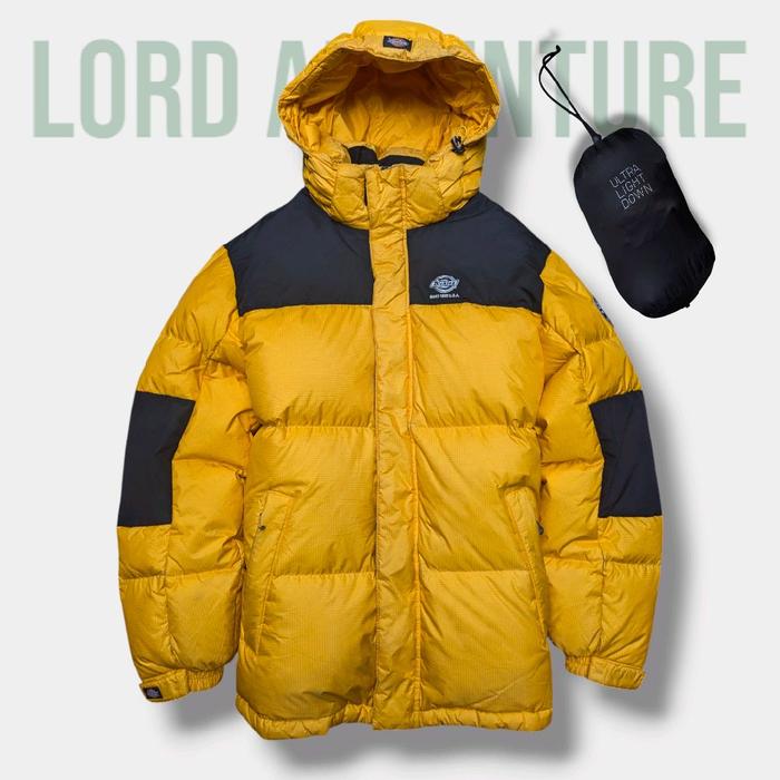 jaket bulu angsa Dickies Color Block Point detachable Goose Down Jacket thermal bulang gorpcore outd