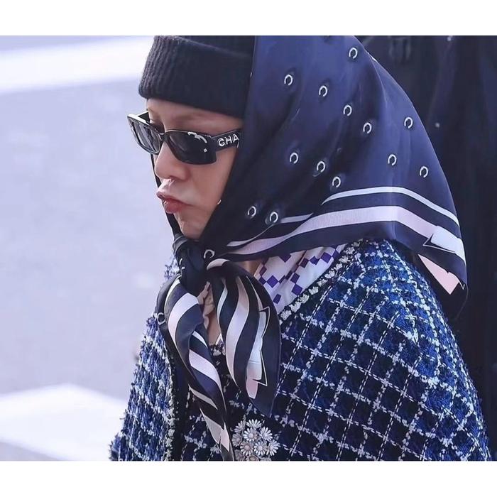 Ready Gd Scarf Head Scarf Bandana G-Dragon Bigbang Gdragon Selendang Syal Terlaris