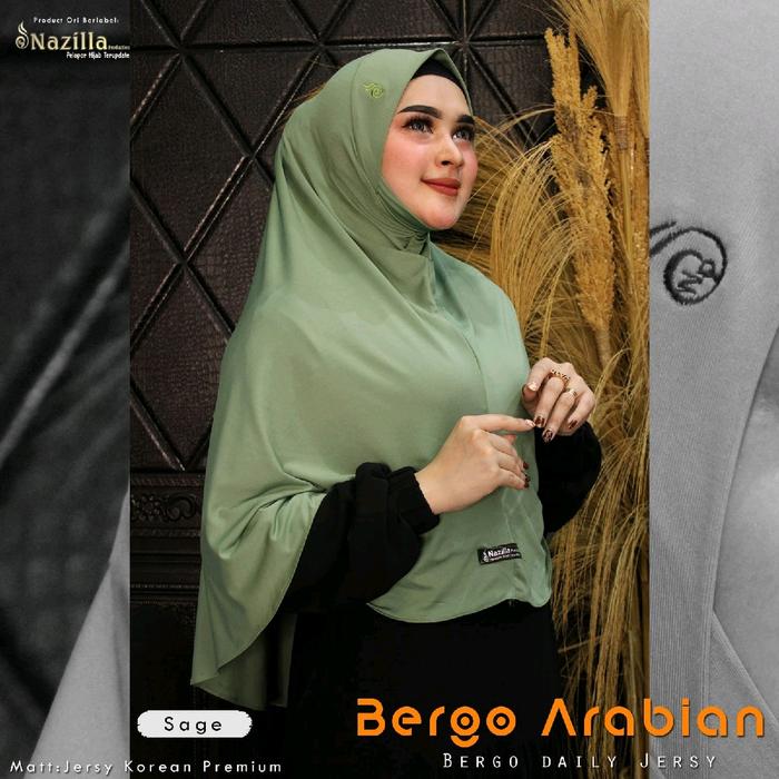 HIJAB BERGO ARABIAN DAGU Instan