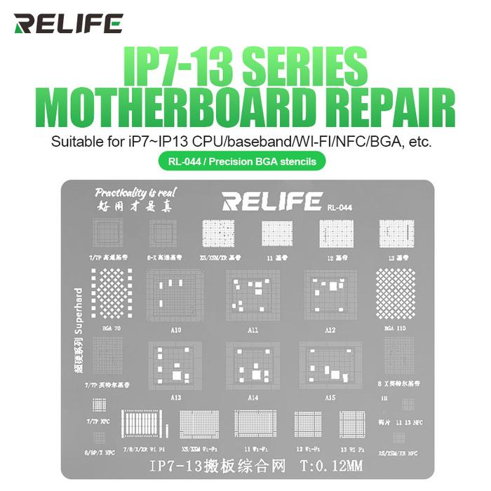 RELIFE RL-044 Multi-Function Universal Precision BGA Stencil For