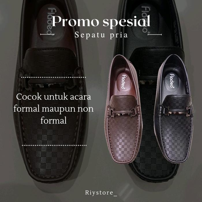 SEPATU MOCASIN PRIA ORIGINAL FLADEO