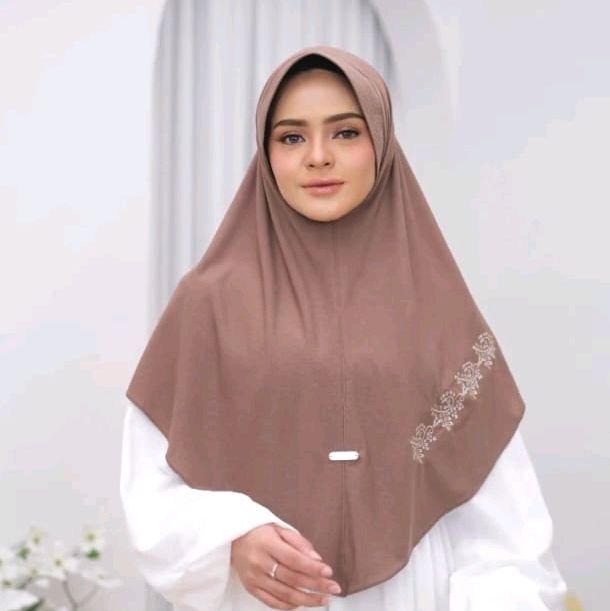 Hijab Instan Lola Bordir Bunga By Arey Hijab