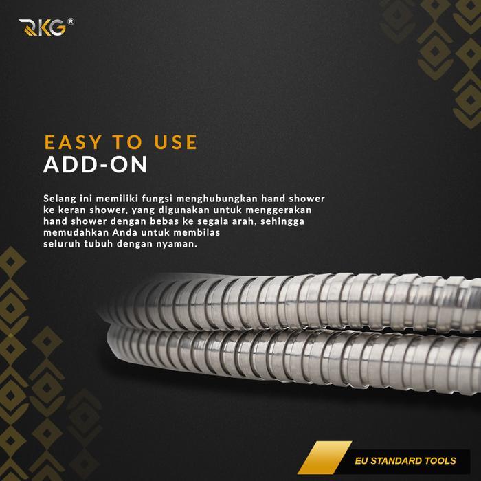 RKG Flexible Hose Selang Air Shower 150 Cm - 200 Cm