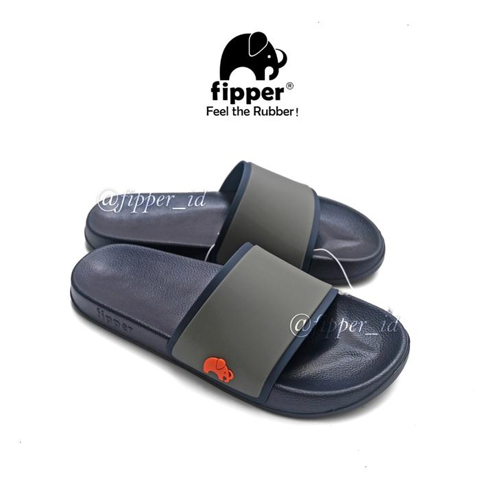 Sandal Fipper Slip On Original for Man/Woman - Blue/Grey/Orange(Portland)