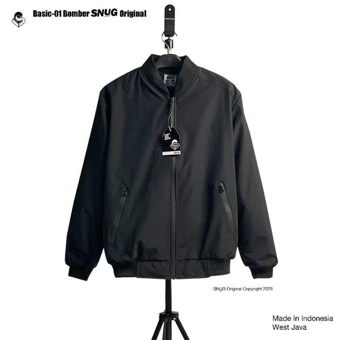Bomber Jacket Polos Snug Original Base01 Unisex Parasut