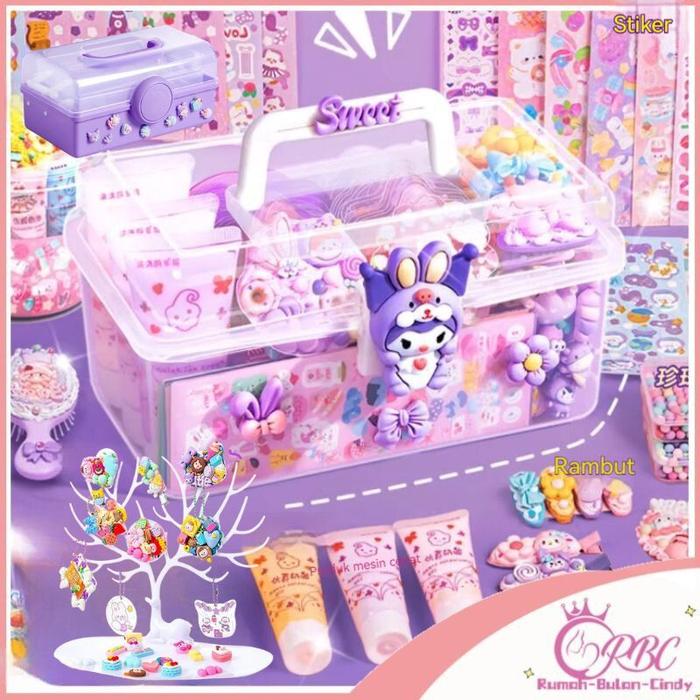 Geva Penjual Lokal Diy Krim Piring Akrilik Set Mainan Jelly Wax Wax Seal Stamp Diy Keychain Set Stik