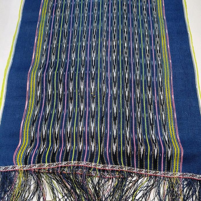 Ulos Mangiring Tenunan Tarutung Pakaian Adat Batak Toba Motif Tradisional Warna Cerah Wanita rok son