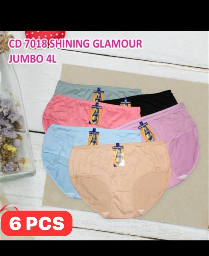 6 PCS CELANA DALAM WANITA DEWASA | VAYA 105 / CD PEREMPUAN LEMBUT, NYAMAN DIPAKAI MENYERAP KERINGAT