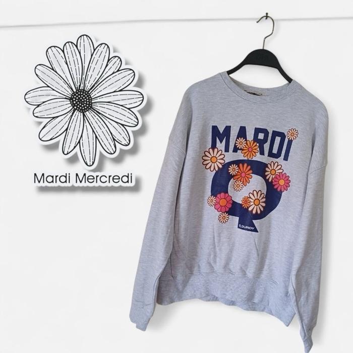 Crewneck Mewah mardi jarang terjadi second