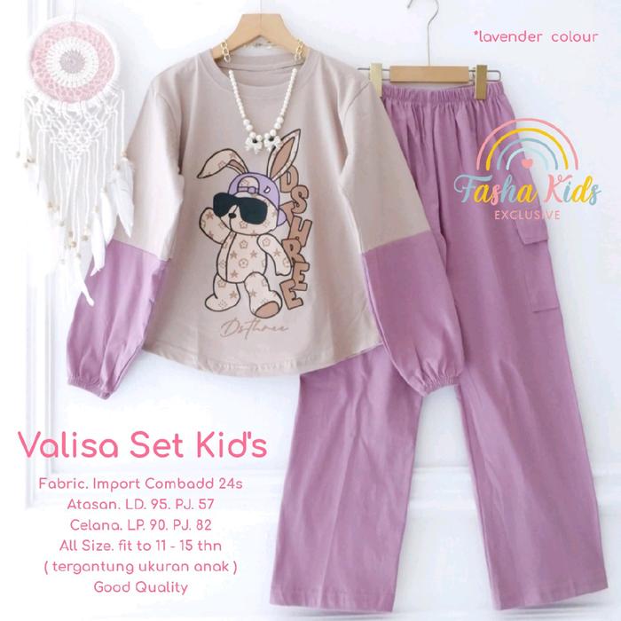 FELISA SET KIDS,NYAMAN DIPAKAI LEMBUT DIKULIT