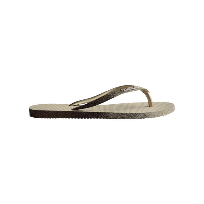 Havaianas 0154 Slim Sparkle Metallic - Sand - Sandal Wanita