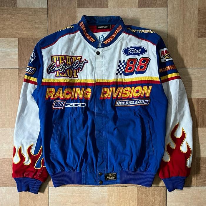 JAKET NASCAR RAWTYPE RIOT RAW TYPE RTR GOLDEN AGE 3 BSS LIMITED SIZE L