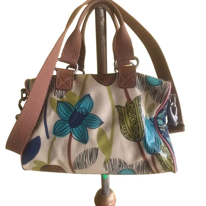 Fossil keyper satchel bag tulip