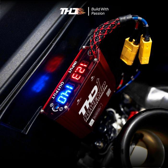 Ready ! Power Up Motor Adjustable Universal Pengstabil Kelistrikan Motor Penguat Voltase Aki Motor A