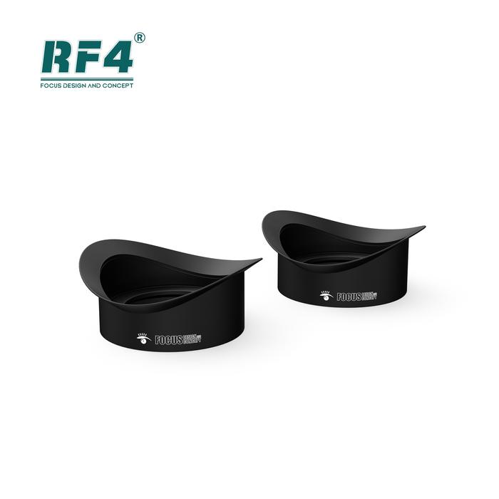 RF4 Trinocular Stereo Mikroskop Pelindung Mata Teropong Mikroskop