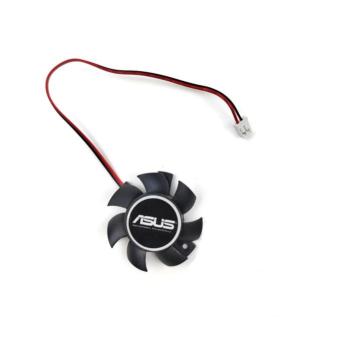 37MM 2PIN T124010DL (2) cooling fan for ASUS HD4550 GT730 EN210 GT620 630 GT640 EAH5450 R7240 HD6570