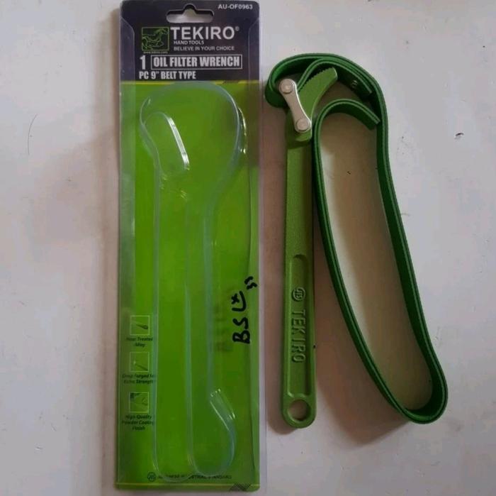 Kunci Filter Oli Sabuk / Pembuka Filter Oli Sabuk / Belt 9 Merk TEKIRO