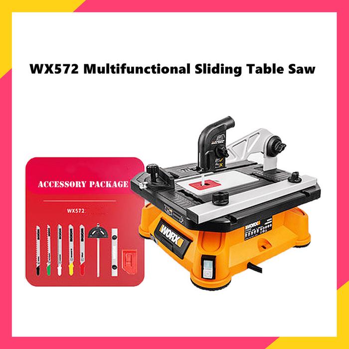 Terlaris, WX572 Multifunctional Table Panel Saw Curve Saw Woodworking