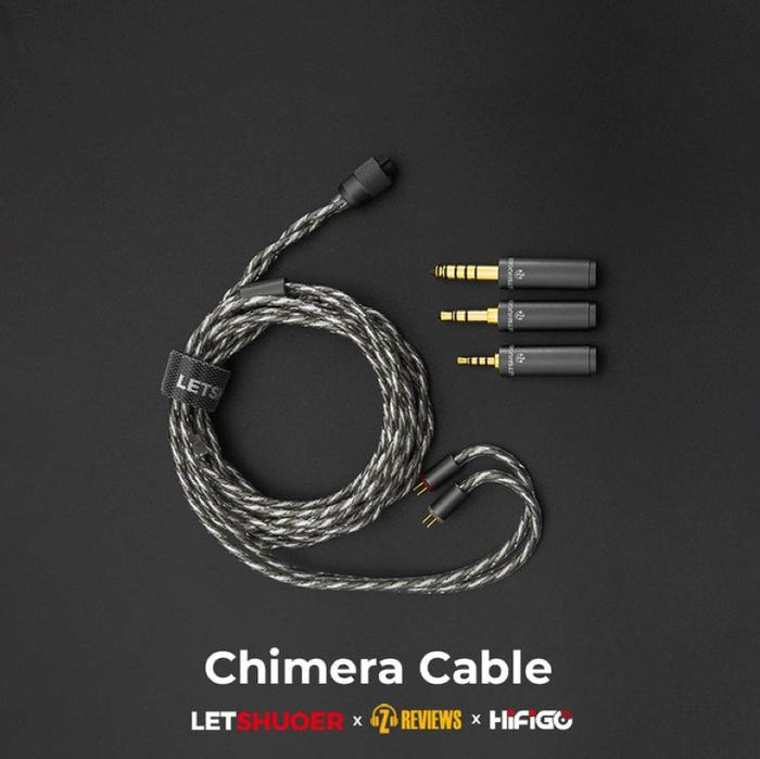 Letshuoer x Z Reviews Chimera 2Pin 0.78 Cable With Swappable