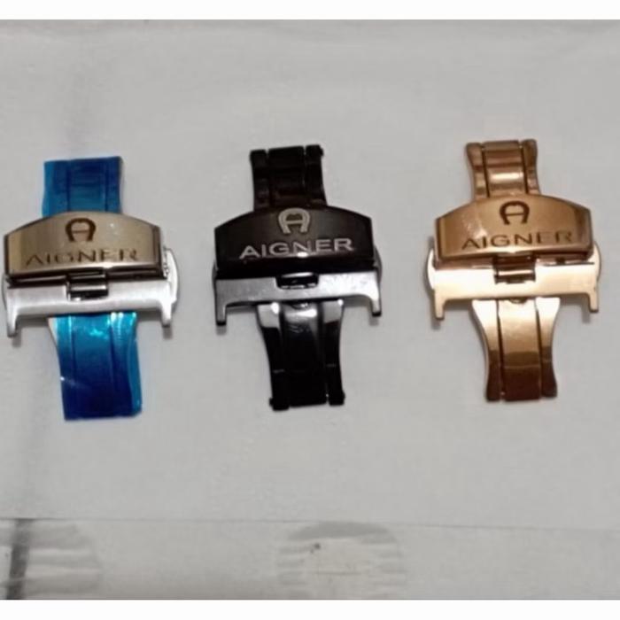 BUCKLE STRAP JAM AIGNER / BUCKLE AIGNER PALERMO / PENGAIT TALI JAM AIGNER