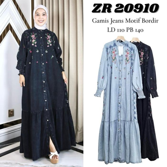 Gamis Jeans Premium Ld 115 Pb 140
