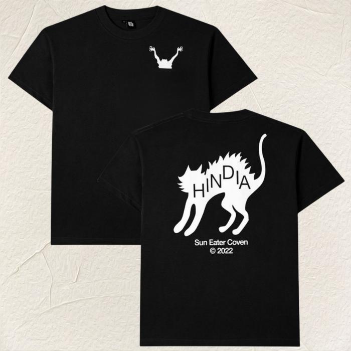 【COD】 Hindia - Spazzed Cat T-shirt Trendy dan fashionable