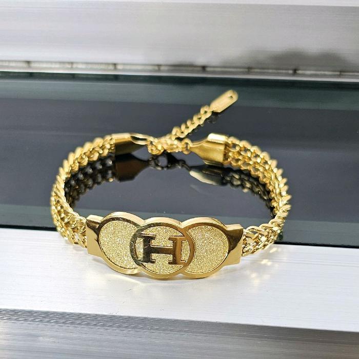 gelang plat titanium, gelang dewasa