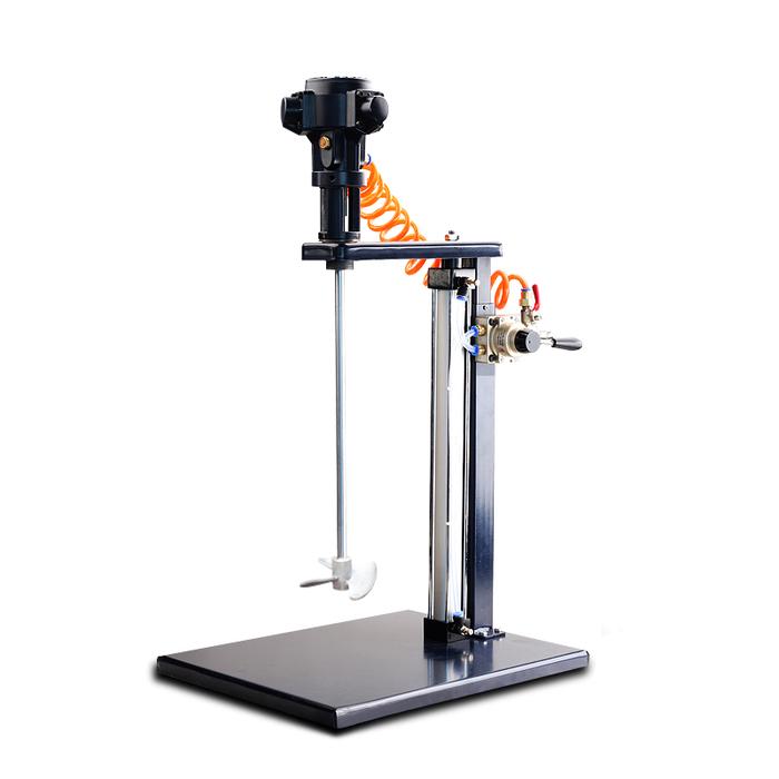 Pneumatic Paint Mixer Automatic Lifting Air Agitator Blender Stirrer