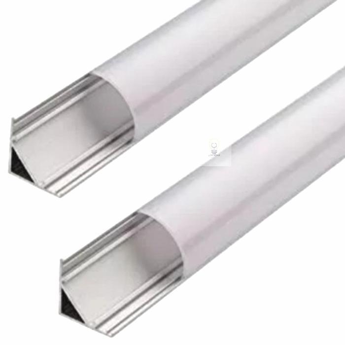 kap housing led strip / casing / kap housing led strip siku /alumunium *