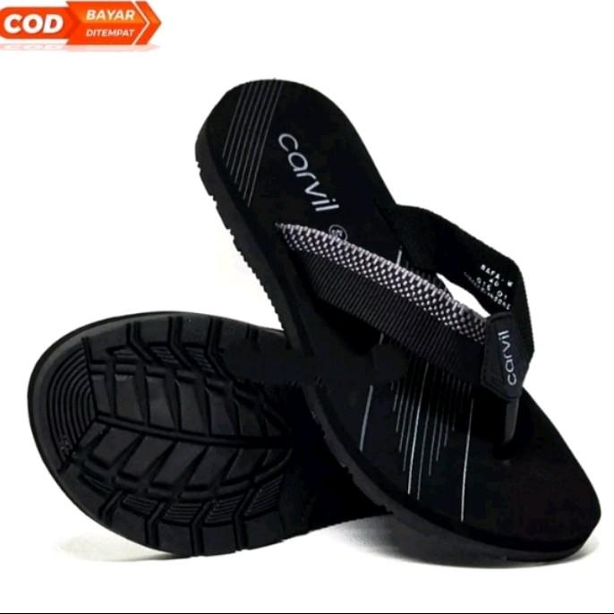 bisa COD sendal carvil ori. sendal jepit sendal spon carvil ASLI Sandal Pria WANITA
