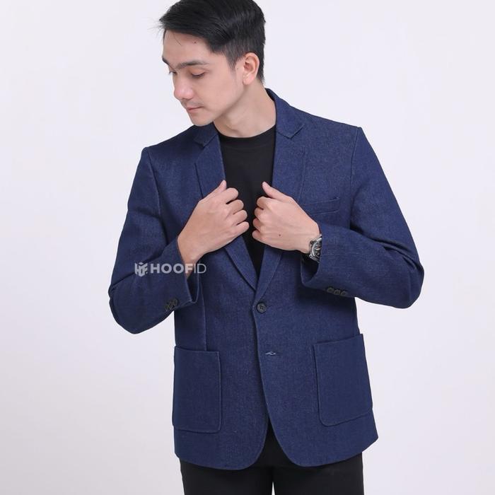 HOOF blazer kasual denim fortaleza outfit daily