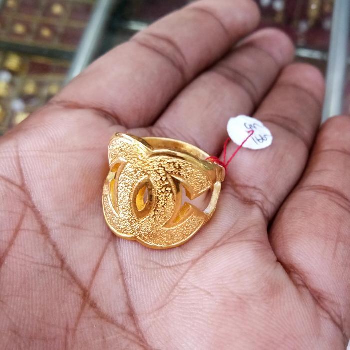 Cincin Chanel Emas Asli Kadar 99/24K