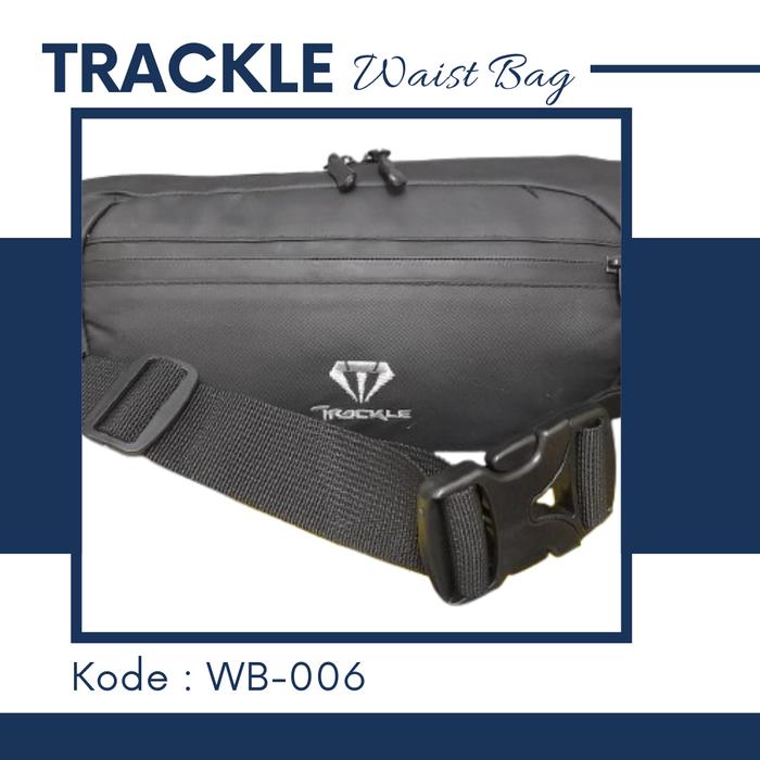 Tas Pinggang Trendy Trackle WB-006 Waistbag dengan Desain Sporty dan Gaya