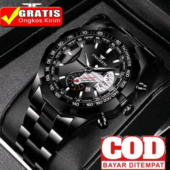 Jam Tangan Pria Fngen Tahan Air Waterproof Stainless Berkualitas Tinggi - Watches
