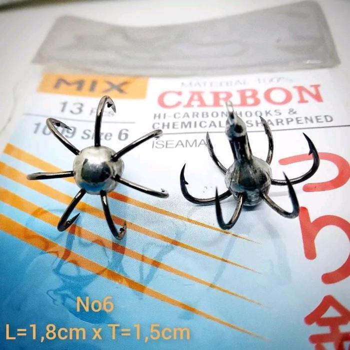 Pancing Garong Mix Carbon 2pcs - No6