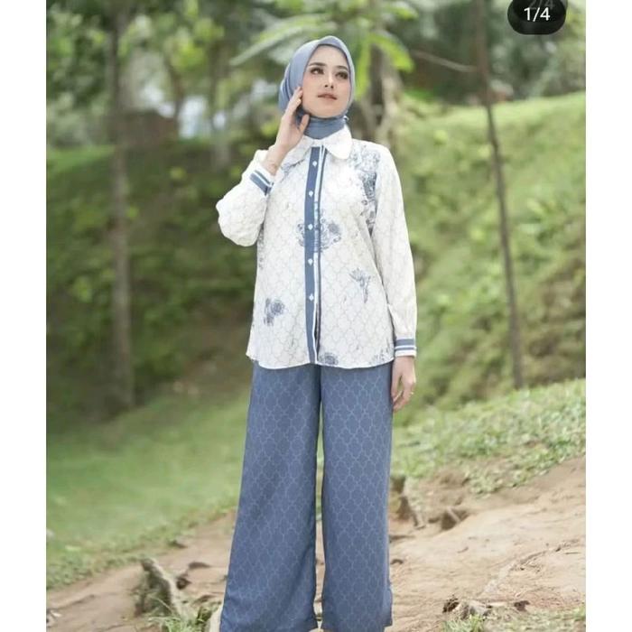 edera top dan celana by jamila humaila