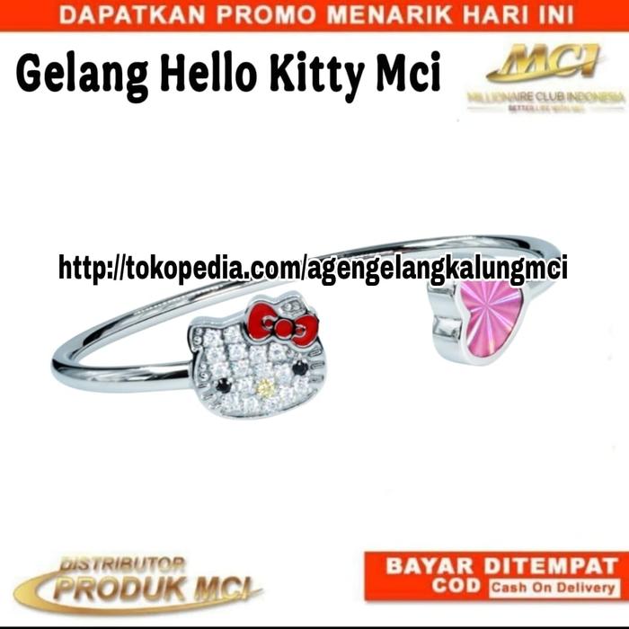 GELANG HELLO KITY MCI _ GELANG MCI _ GELANG KESEHATAN ANAK DAN WANITA DEWASA _ GELANG ANTI RADIASI B