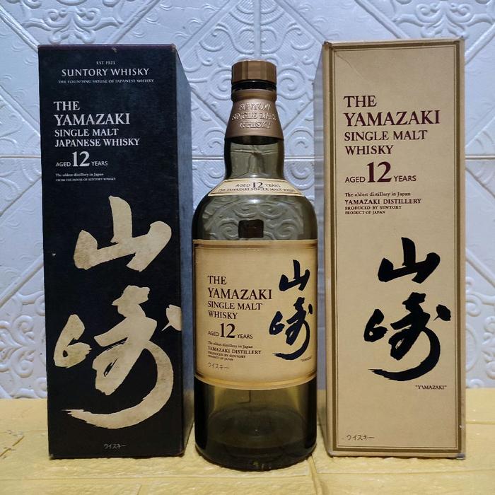 KOLEKSI BOTOL BEKAS YAMAZAKI 12 700ml