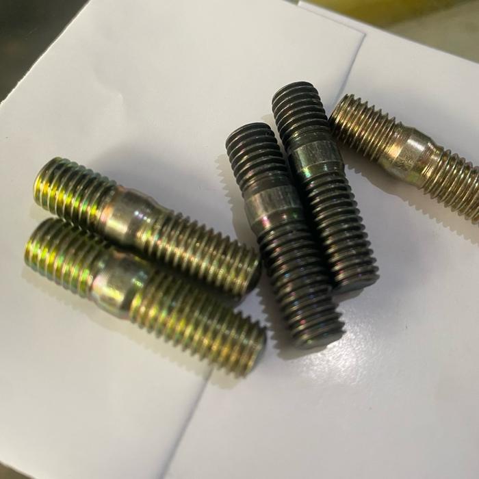 Stud Bolt Baut manifold tanam 10x40 kasar/kasar