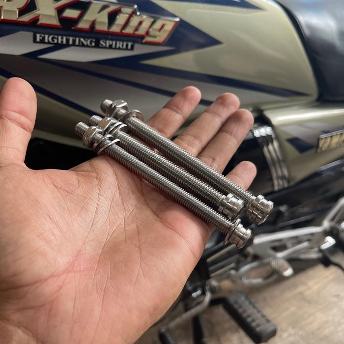 baut mounting mesin rx king satu set senlis probolt [NTS]