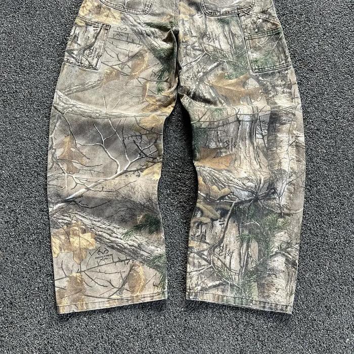 2024 Style Leaf Print Jeans 2000s USA 2000s Retro Oversized Hip Hop Streetwear Men Women Goth Fashio