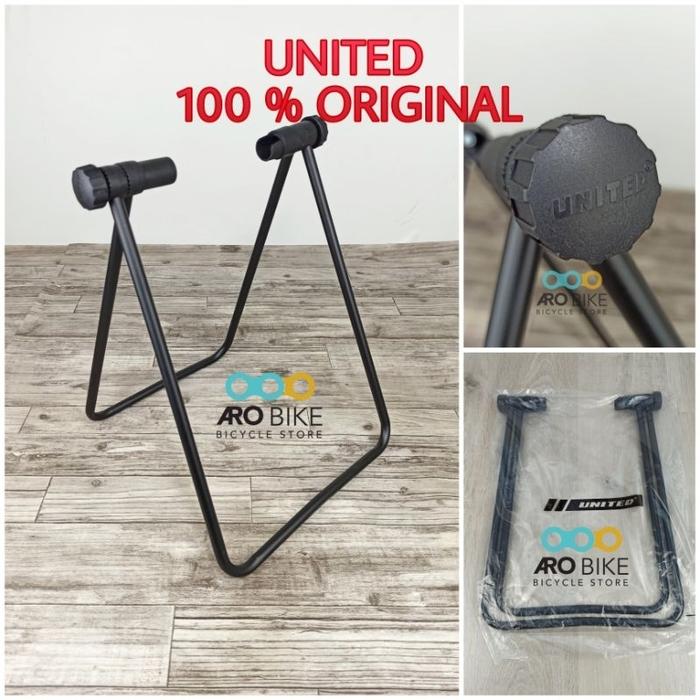 Paddock sepeda United ST302 stand display sepeda lipat MTB standar