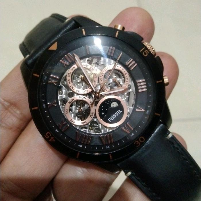 Jam fossil automatic moon phase ME3138