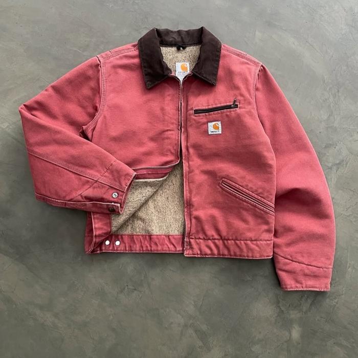 Carhartt detroit jacket salmon vintage second original