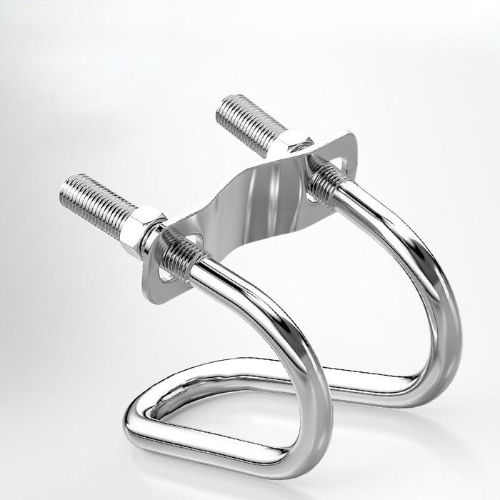 Klem Pipa Plat Besi Seng/Gesper Silang Berbentuk U Klem Pipa Plat Besi Seng Clamp/Klem Pipa Silang B