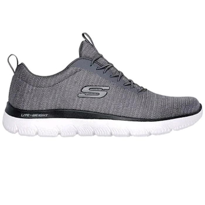 Skechers Sport Summit Sorenz Men's Sneakers Shoes. Gray Black. SKE232697GYBK. Sneakers Pria Original