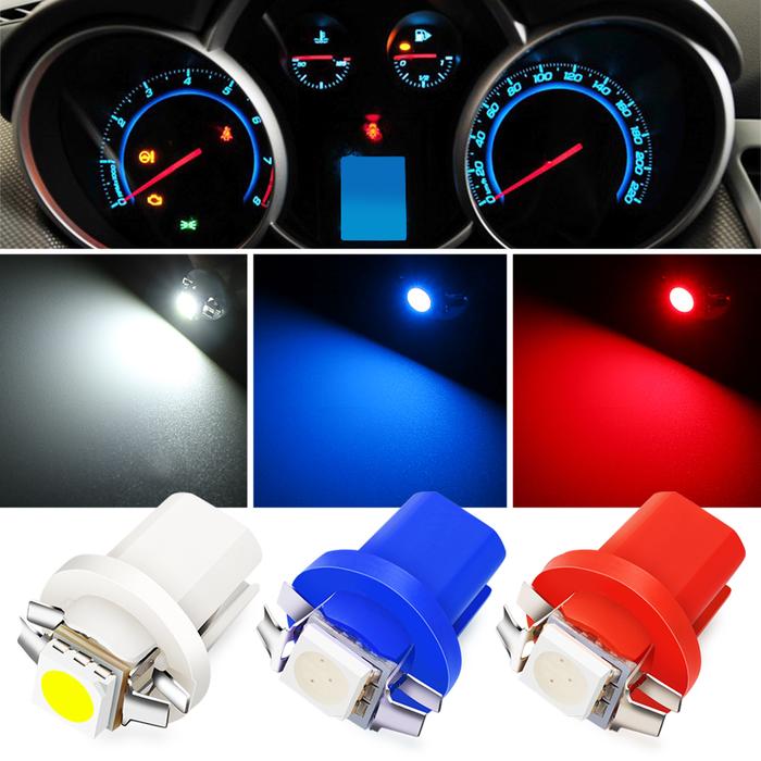 10PCS T5 B8.5D 509T B8.5 Smd Car Led Lamp For Mitsubishi