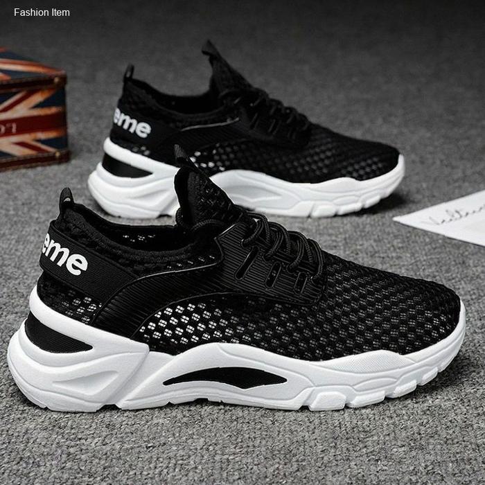 PBT SEPATU SNEAKER PRIA IMPORT - KASUAL MEN‘S SPORT FASHION 2023“PL 03 (FREE BOX POLOS) | Kekinian